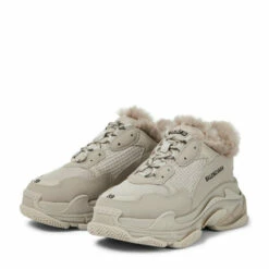 Balenciaga Triple S Faux Fur-lined Sneakers -Balenciaga Sportswear unnamed file 3709