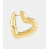 Balenciaga Heart Hoop Earrings