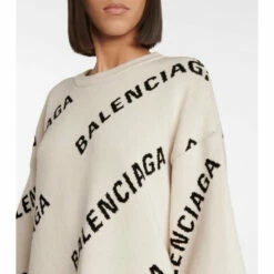 Balenciaga Logo Jacquard Cotton And Wool-blend Sweater 6 Balenciaga Logo Jacquard Cotton And Wool-blend Sweater -Balenciaga Sportswear unnamed file 3786