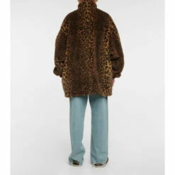 Balenciaga Leopard-print Faux Fur Jacket 5 Balenciaga Leopard-print Faux Fur Jacket -Balenciaga Sportswear unnamed file 3803