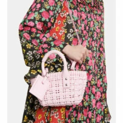 Balenciaga Bistro XXS Woven Tote