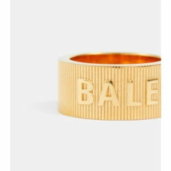 Balenciaga Logo Sterling Silver Ring -Balenciaga Sportswear unnamed file 3843