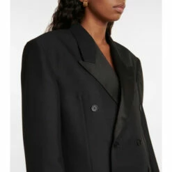 Balenciaga Wool And Mohair Tuxedo Blazer 6 Balenciaga Wool And Mohair Tuxedo Blazer -Balenciaga Sportswear unnamed file 3850