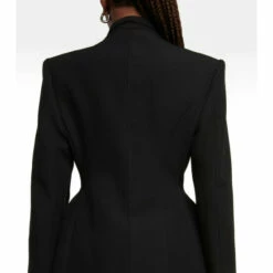 Balenciaga Minimal Hourglass Wool Blazer -Balenciaga Sportswear unnamed file 3907