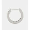 Balenciaga Force Sterling Silver Hoop Earrings