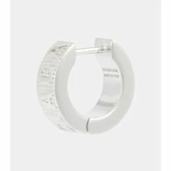 Balenciaga Force Sterling Silver Hoop Earrings -Balenciaga Sportswear unnamed file 3920