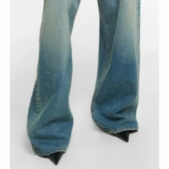 Balenciaga Mid-rise Wide-leg Cotton Jeans -Balenciaga Sportswear unnamed file 3924