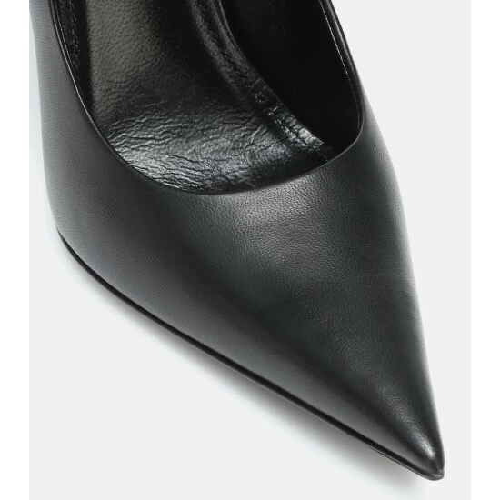Balenciaga Square Knife Leather Pumps 5 Balenciaga Square Knife Leather Pumps - Image 5