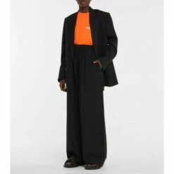 Balenciaga High-rise Wide-leg Pants