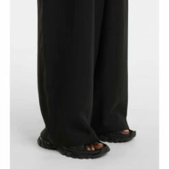Balenciaga High-rise Wide-leg Pants -Balenciaga Sportswear unnamed file 4005