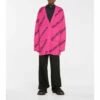 Balenciaga Logo Cotton-blend Cardigan