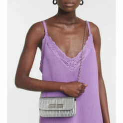 Balenciaga Gossip Leather Wallet On Chain