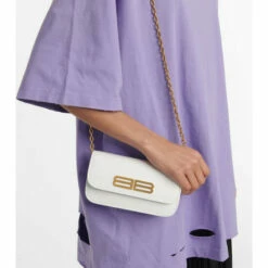 Balenciaga Gossip Leather Wallet On Chain