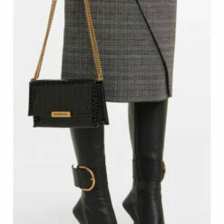 Balenciaga Triplet Small Leather Shoulder Bag