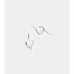 Balenciaga Force Double Spike Silver Earrings 6 Balenciaga Force Double Spike Silver Earrings -Balenciaga Sportswear unnamed file 446