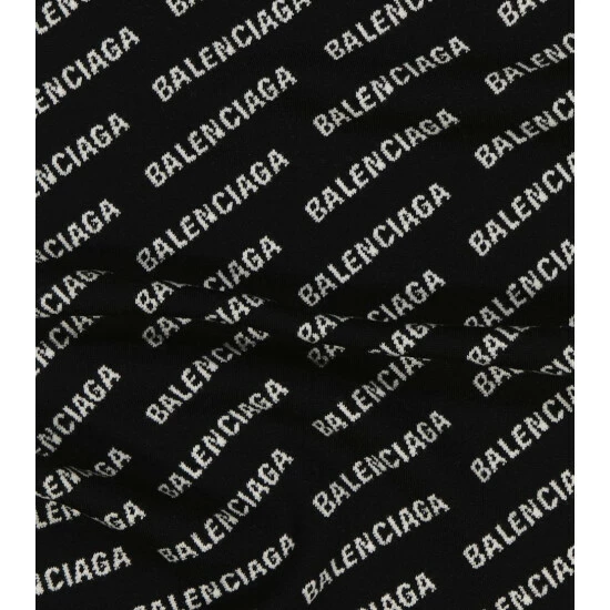 Balenciaga Logo Intarsia Wool-blend Scarf 3 Balenciaga Logo Intarsia Wool-blend Scarf - Image 3