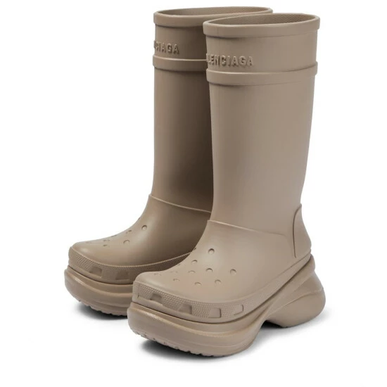 Balenciaga X Crocs Mid-calf Boots 4 Balenciaga X Crocs Mid-calf Boots - Image 4