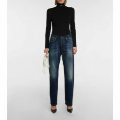 Balenciaga High-rise Straight Jeans