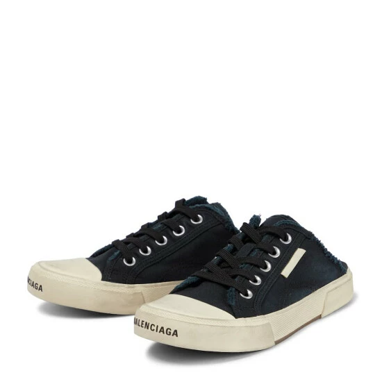 Balenciaga Paris Distressed Open-back Sneakers 4 Balenciaga Paris Distressed Open-back Sneakers - Image 4