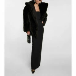 Balenciaga Faux Fur Jacket