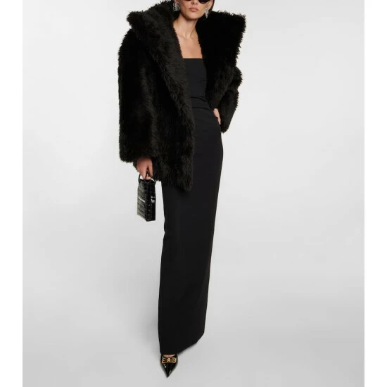 Balenciaga Faux Fur Jacket 1 Balenciaga Faux Fur Jacket