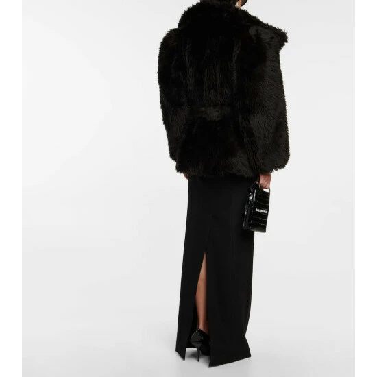 Balenciaga Faux Fur Jacket 5 Balenciaga Faux Fur Jacket - Image 5