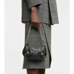 Balenciaga Le Cagole Mini Leather Shoulder Bag