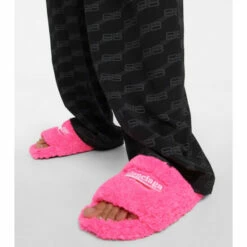 Balenciaga Furry Faux Shearling Slides 7 Balenciaga Furry Faux Shearling Slides -Balenciaga Sportswear unnamed file 613