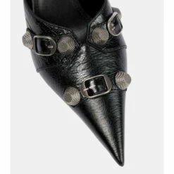 Balenciaga Cagole Leather Mules 9 Balenciaga Cagole Leather Mules -Balenciaga Sportswear unnamed file 657