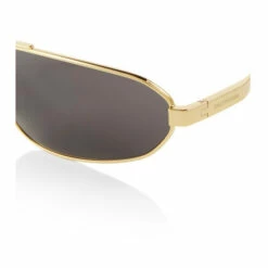 Balenciaga Rectangular Metal Sunglasses