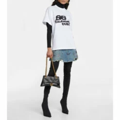 Balenciaga Crush Small Leather Shoulder Bag -Balenciaga Sportswear unnamed file 676