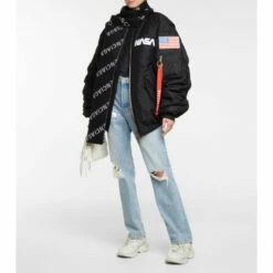 Balenciaga Logo Wool Scarf