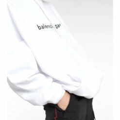 Balenciaga Logo Oversized Cotton Hoodie -Balenciaga Sportswear unnamed file 699