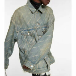 Balenciaga Logo Denim Jacket -Balenciaga Sportswear unnamed file 716