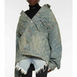 Balenciaga Logo Denim Jacket -Balenciaga Sportswear unnamed file 718
