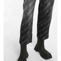 Balenciaga Logo Wide-leg Cropped Jeans -Balenciaga Sportswear unnamed file 730