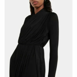 Balenciaga Draped Jersey Maxi Dress -Balenciaga Sportswear unnamed file 755