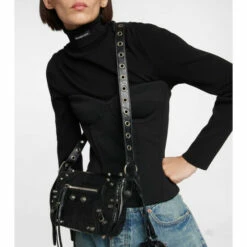 Balenciaga Le Cagole XS Leather Shoulder Bag