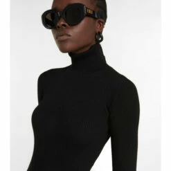 Balenciaga Turtleneck Wool-blend Midi Dress -Balenciaga Sportswear unnamed file 827