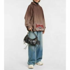 Balenciaga Le Cagole Small Leather Shoulder Bag -Balenciaga Sportswear unnamed file 838