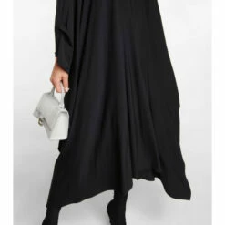 Balenciaga Draped Jersey Mockneck Midi Dress 9 Balenciaga Draped Jersey Mockneck Midi Dress -Balenciaga Sportswear unnamed file 852
