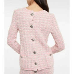 Balenciaga Tweed Sweater -Balenciaga Sportswear unnamed file 867