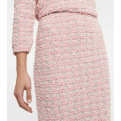 Balenciaga Tweed Midi Skirt -Balenciaga Sportswear unnamed file 878