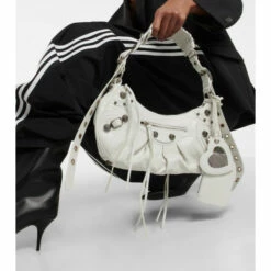 Balenciaga Le Cagole Small Leather Shoulder Bag