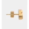 Balenciaga BB XS Gold-plated Stud Earrings