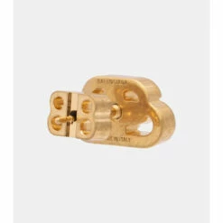 Balenciaga BB XS Gold-plated Stud Earrings 7 Balenciaga BB XS Gold-plated Stud Earrings -Balenciaga Sportswear unnamed file 999
