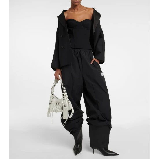 Balenciaga Strapless Corset Cropped Top 1 Balenciaga Strapless Corset Cropped Top